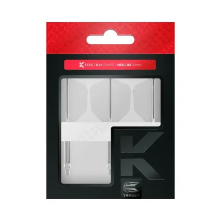 Target - darts Letky K-Flex - No6 - Medium - Clear TRG410008