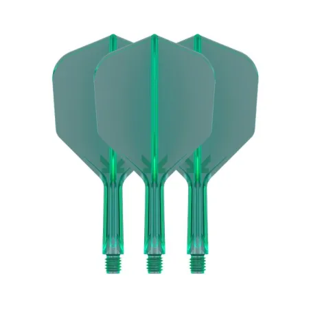 Target - darts Letky K-Flex - No6 - Short - Green TRG410013