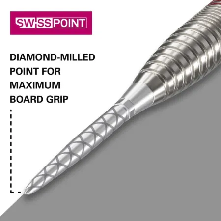 Target - darts Kovové hroty - Swiss Point - Storm Diamond - Silver - 26 mm
