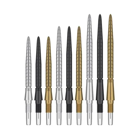 Target - darts Kovové hroty - Swiss Points - Storm Quartz - Black - 35 mm