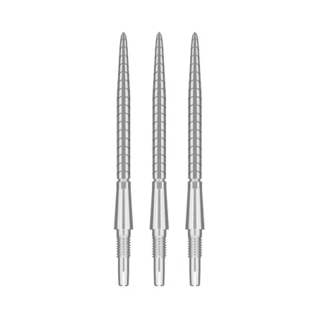 Target - darts Kovové hroty - Swiss Points - Storm Quartz - Silver - 35 mm