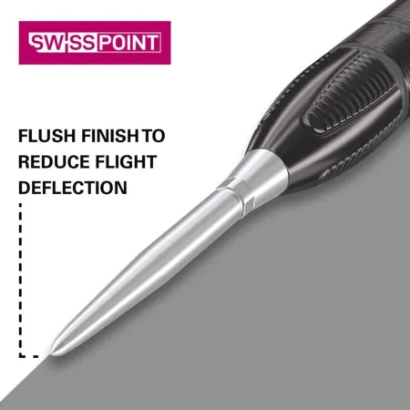 Target - darts Kovové hroty - Swiss Points - Storm - Black - 30 mm
