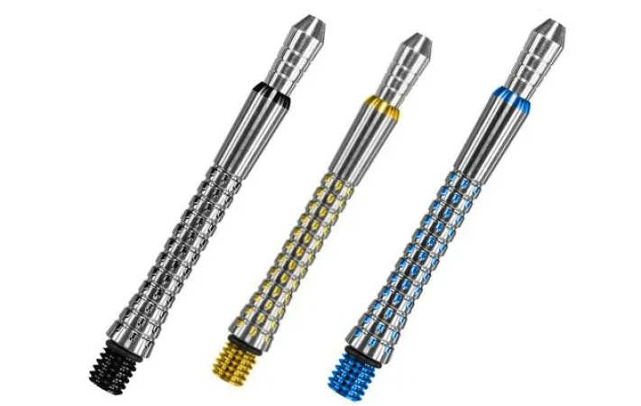 Target - darts Násadky Pixel Grip Titanium - medium - gold