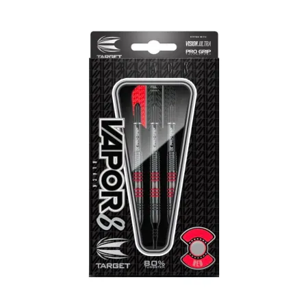 Target - darts Šipky Vapor 8 - Black Red - 19g