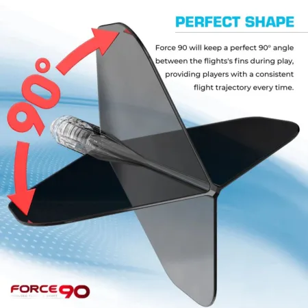 Mission Letky Force 90 - Gradient - Standard No2 - Midi - Black F4467