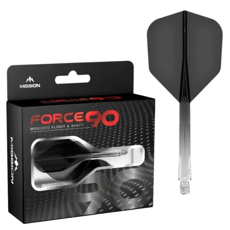 Mission Letky Force 90 - Gradient - Standard No6 - Medium - Black F4478