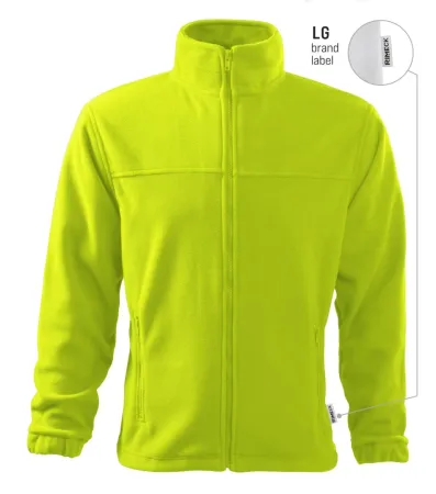 Fleece pánský Jacket 501 - XXL - limetková 62 (brand label)