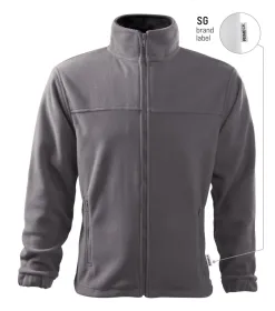 Fleece pánský Jacket 501 - XL - ocelově šedá 36 (brand label)