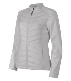Hybridní bunda dámská Cross 556 - L - silver gray