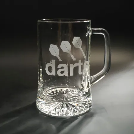 Pivní sklenice půllitr 0,5l s motivem DARTS