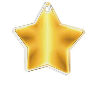 Akrylátová medaile MDA0030M12 | Univerzální Barva: zlato, Stuha: ST14, Tloušťka mm: 3