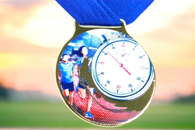 Medaile MDLMIDM03 | Běh Barva: bronz, Stuha: ST4