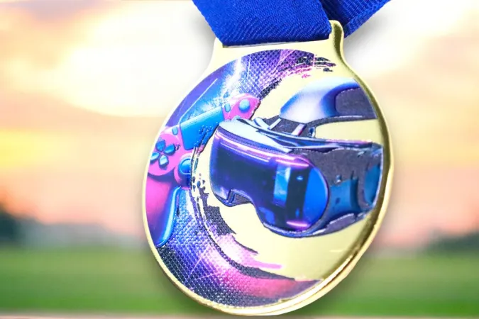 Medaile MDLMIDM06 | eSport Barva: bronz, Stuha: ST11