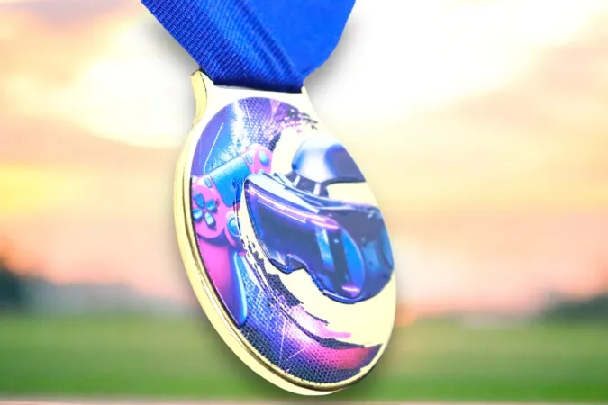 Medaile MDLMIDM06 | eSport Barva: bronz, Stuha: ST11