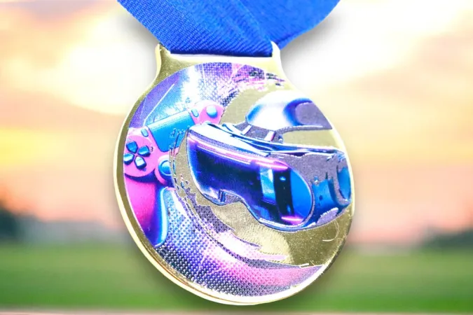 Medaile MDLMIDM06 | eSport Barva: bronz, Stuha: ST11