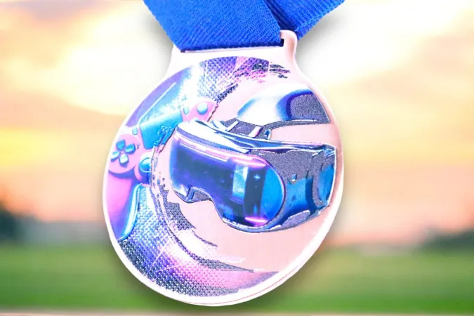 Medaile MDLMIDM06 | eSport Barva: bronz, Stuha: ST11