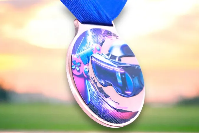 Medaile MDLMIDM06 | eSport Barva: bronz, Stuha: ST11