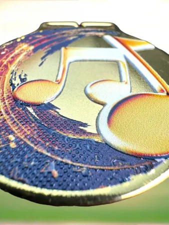 Medaile MDLMIDM13 | Hudba Barva: stříbro, Stuha: ST17