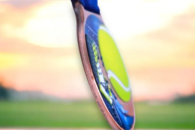 Medaile MDLMIDM15 | Padel Barva: bronz, Stuha: ST6