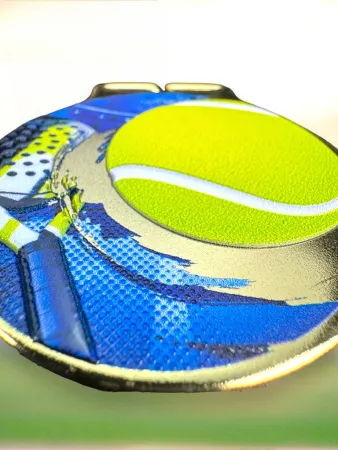 Medaile MDLMIDM15 | Padel Barva: bronz, Stuha: ST6