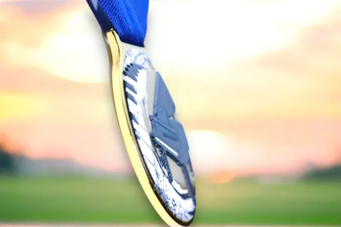 Medaile MDLMIDM16 | Hudba Barva: stříbro, Stuha: ST8