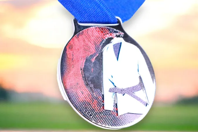 Medaile MDLMIDM17 | Bojová umění Barva: bronz, Stuha: ST8