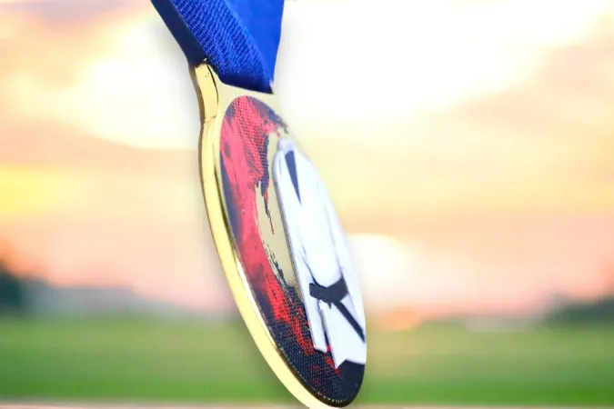 Medaile MDLMIDM17 | Bojová umění Barva: bronz, Stuha: ST8