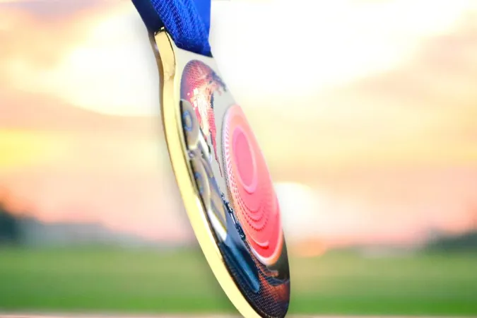 Medaile MDLMIDM19 | Střelba Barva: stříbro, Stuha: ST5