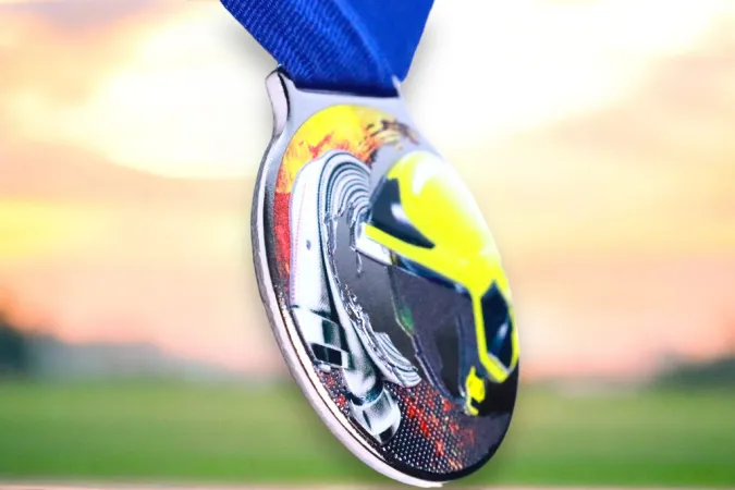 Medaile MDLMIDM21 | Hasiči Barva: zlato, Stuha: ST9