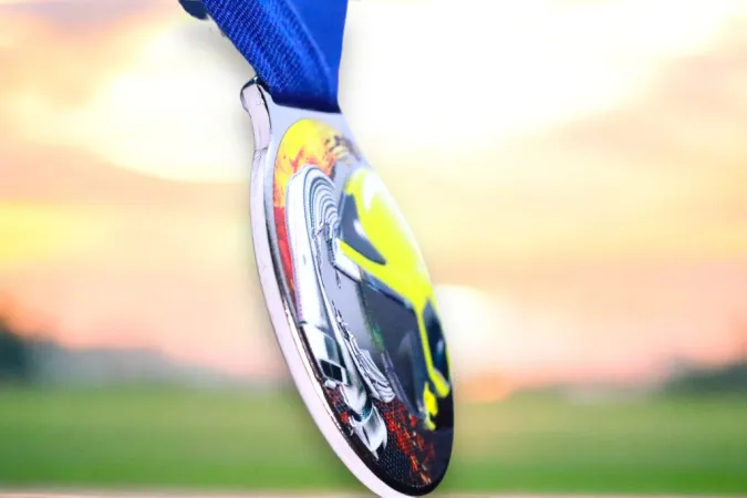 Medaile MDLMIDM21 | Hasiči Barva: zlato, Stuha: ST9