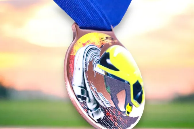 Medaile MDLMIDM21 | Hasiči Barva: zlato, Stuha: ST9