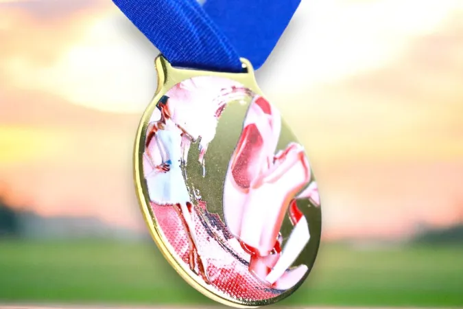 Medaile MDLMIDM22 | Balet Barva: stříbro, Stuha: ST4