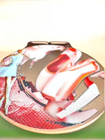 Medaile MDLMIDM22 | Balet Barva: stříbro, Stuha: ST4