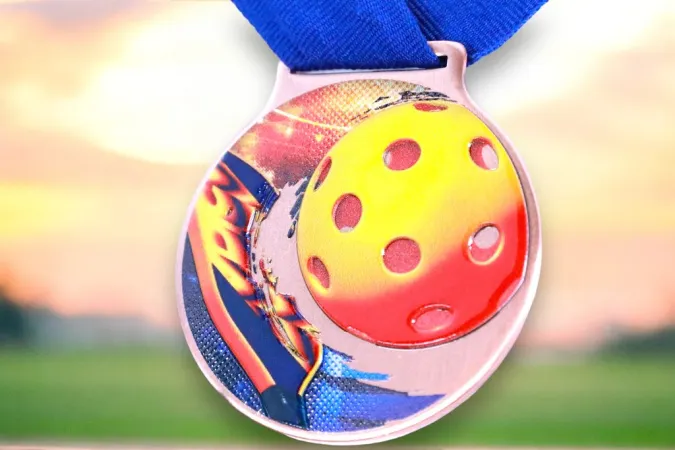 Medaile MDLMIDM24 | Piklebal Barva: stříbro, Stuha: ST2