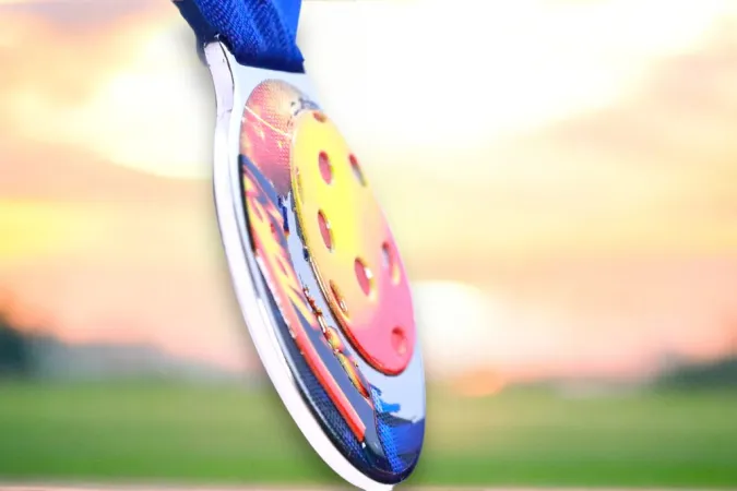 Medaile MDLMIDM24 | Piklebal Barva: stříbro, Stuha: ST2