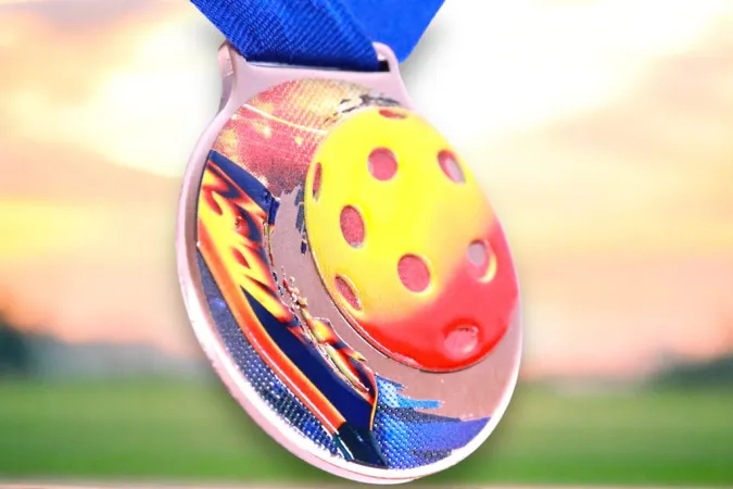 Medaile MDLMIDM24 | Piklebal Barva: stříbro, Stuha: ST2