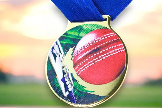 Medaile MDLMIDM25 | Cricket Barva: bronz, Stuha: ST2