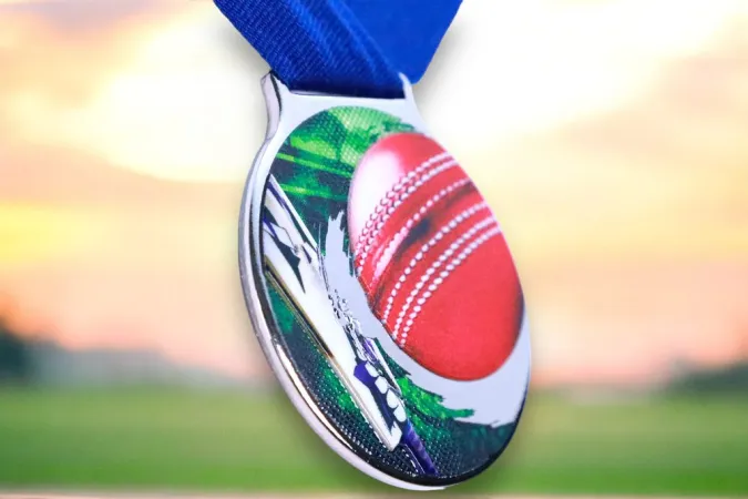 Medaile MDLMIDM25 | Cricket Barva: bronz, Stuha: ST2
