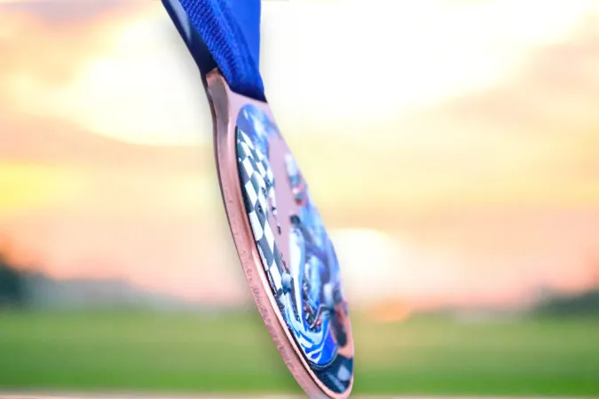 Medaile MDLMIDM29 | Motosport Barva: bronz, Stuha: ST5