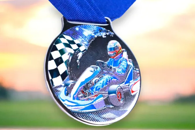 Medaile MDLMIDM29 | Motosport Barva: bronz, Stuha: ST5