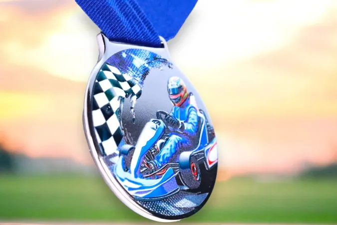 Medaile MDLMIDM29 | Motosport Barva: bronz, Stuha: ST5