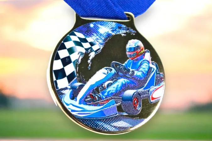 Medaile MDLMIDM29 | Motosport Barva: bronz, Stuha: ST5