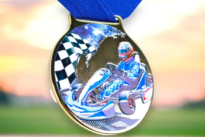 Medaile MDLMIDM29 | Motosport Barva: bronz, Stuha: ST5