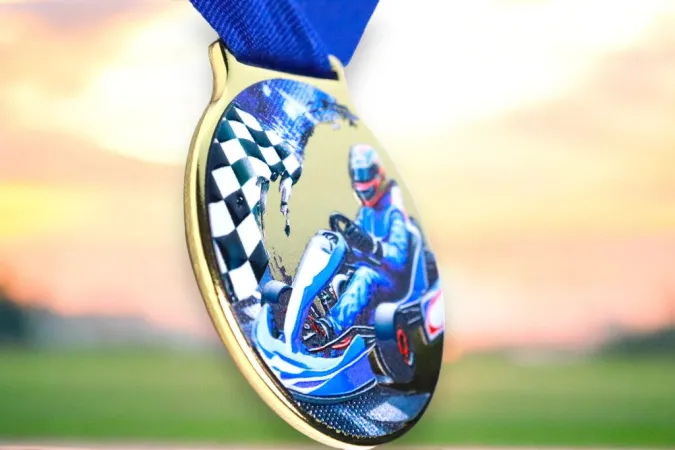 Medaile MDLMIDM29 | Motosport Barva: bronz, Stuha: ST5