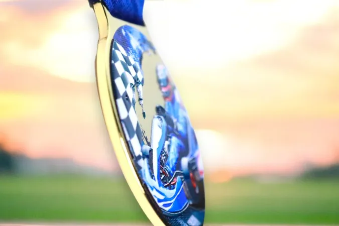 Medaile MDLMIDM29 | Motosport Barva: bronz, Stuha: ST5