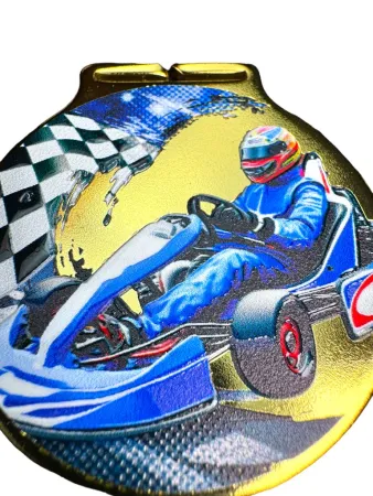 Medaile MDLMIDM29 | Motosport Barva: bronz, Stuha: ST5