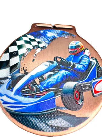 Medaile MDLMIDM29 | Motosport Barva: bronz, Stuha: ST5