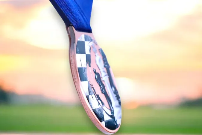 Medaile MDLMIDM33 | Šachy Barva: bronz, Stuha: ST14