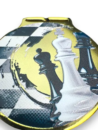 Medaile MDLMIDM33 | Šachy Barva: bronz, Stuha: ST14