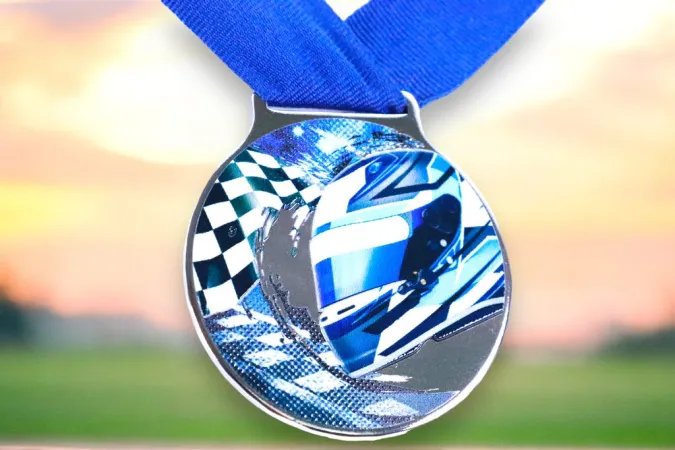 Medaile MDLMIDM34 | Motorsport Barva: bronz, Stuha: ST1
